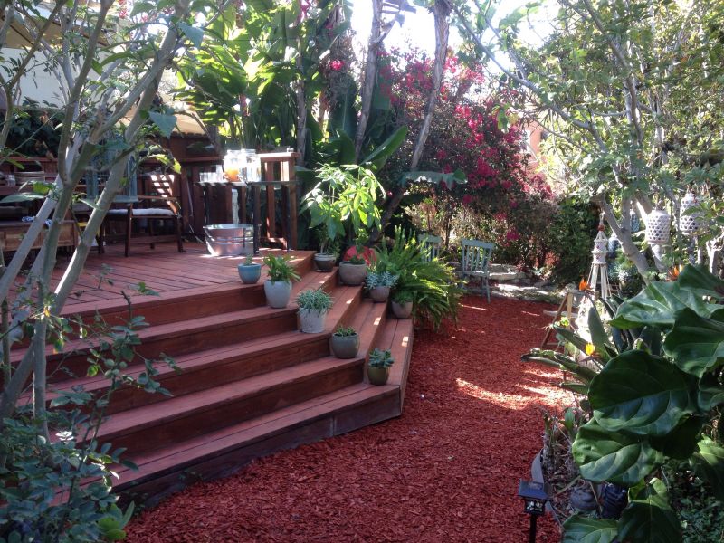 Redwood Deck Installation